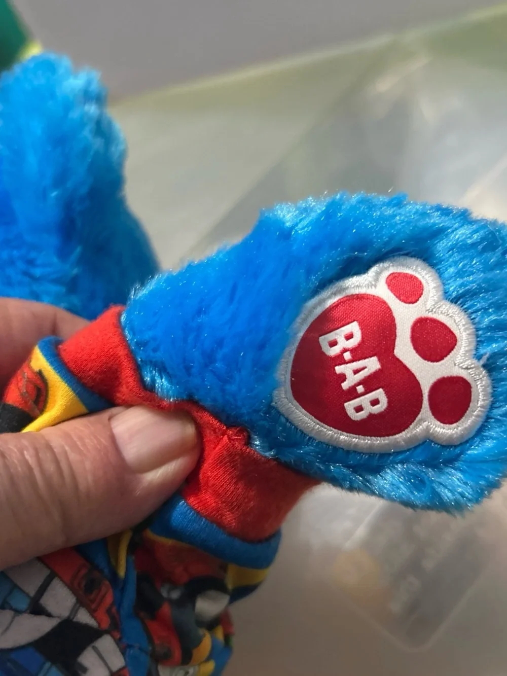 Build-A-Bear plush build